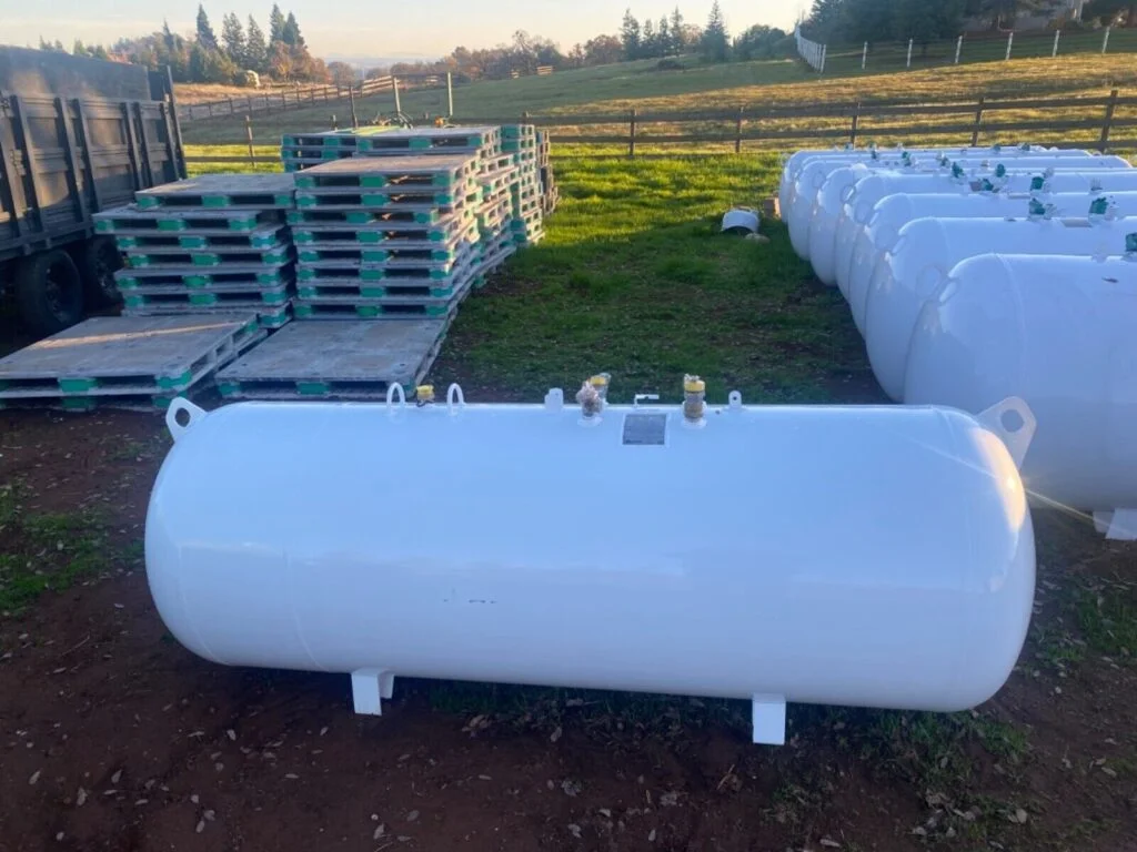 250 gallon above ground asme propane tank