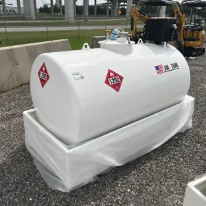 AM Tank 490 gallon diesel fuel tank, bunded skid mounted steel with pump