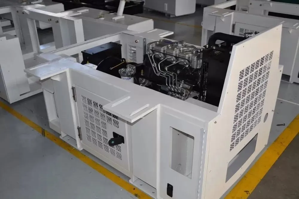 Carrier Transicold PowerLINE 15kW undermount genset fitted under a container chassis - view 7
