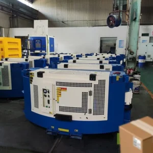 Carrier Transicold PowerLINE 69RG15 clip-on generator set on a refrigerated container - view 14
