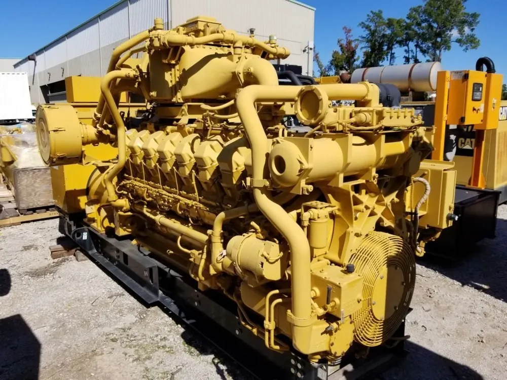 Caterpillar G3516 natural gas generator set for continuous prime power