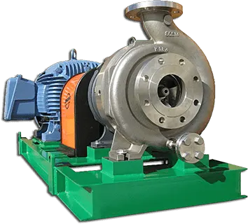 Magnatex MAXP series ANSI B73.3 sealless magnetic drive process pump