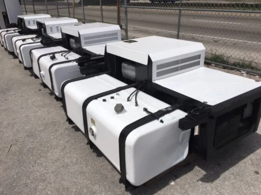 Thermo King 15kW undermount genset fitted beneath a container chassis - view 6