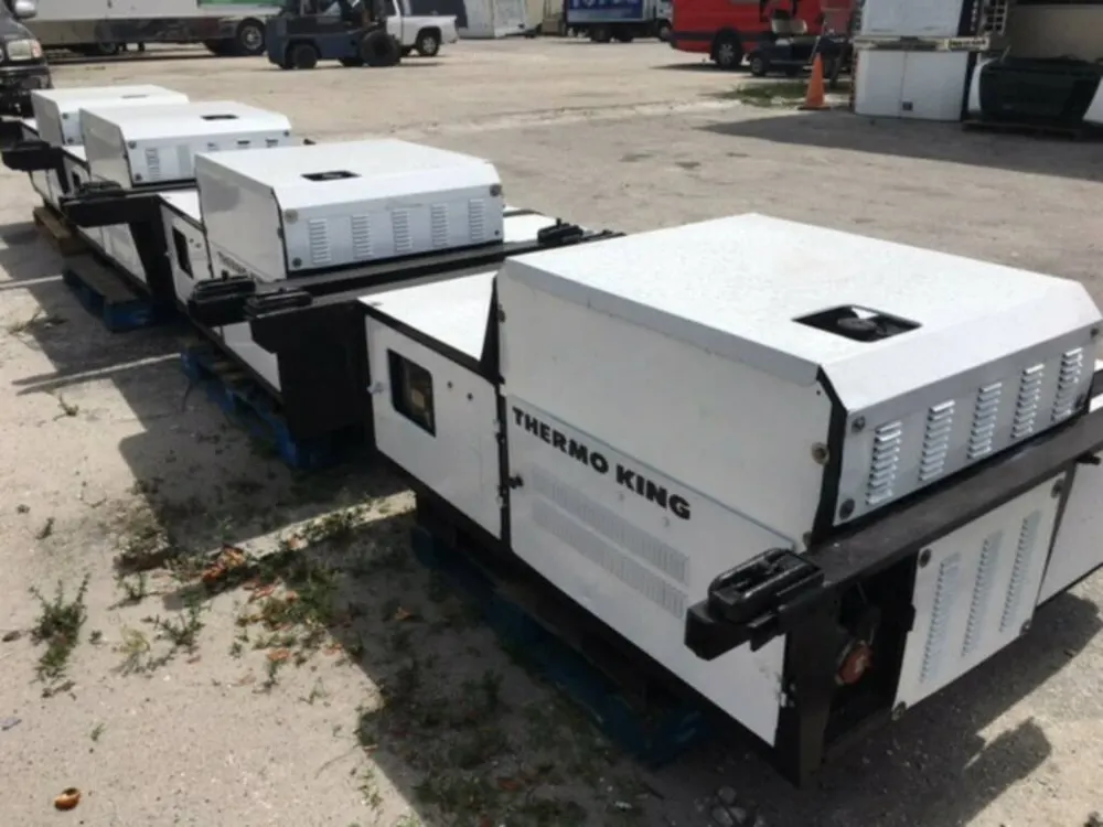Thermo King 15kW undermount genset fitted beneath a container chassis - view 7