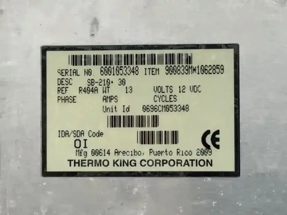 Thermo King SB-210 trailer refrigeration unit for a 53 foot reefer van - view 10