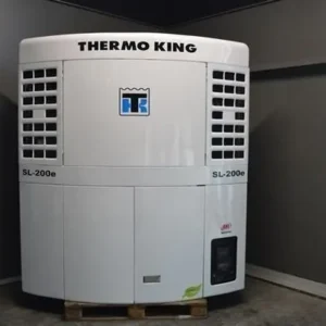 Thermo King SB series trailer refrigeration unit mounted on a reefer van