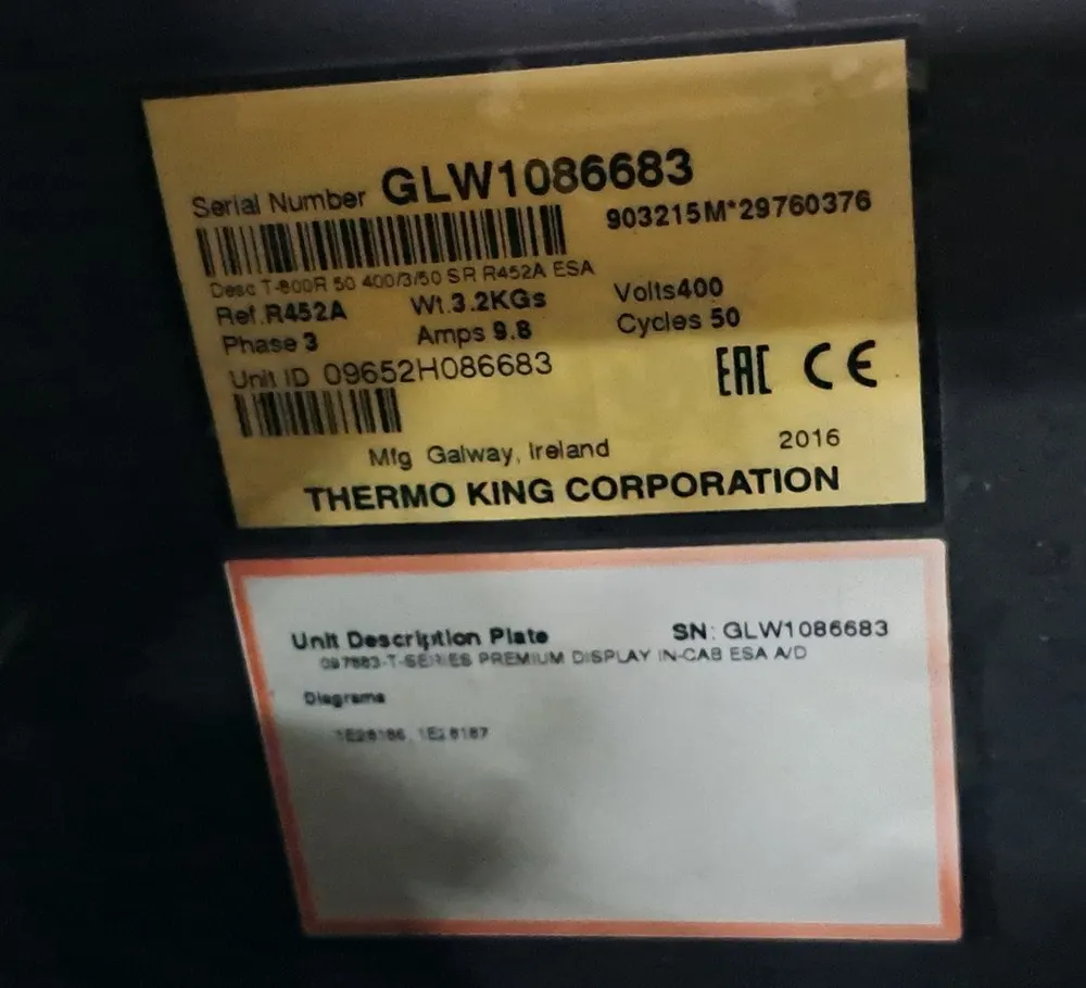 Thermo King T-800R Spectrum multi-temperature truck refrigeration unit - view 4